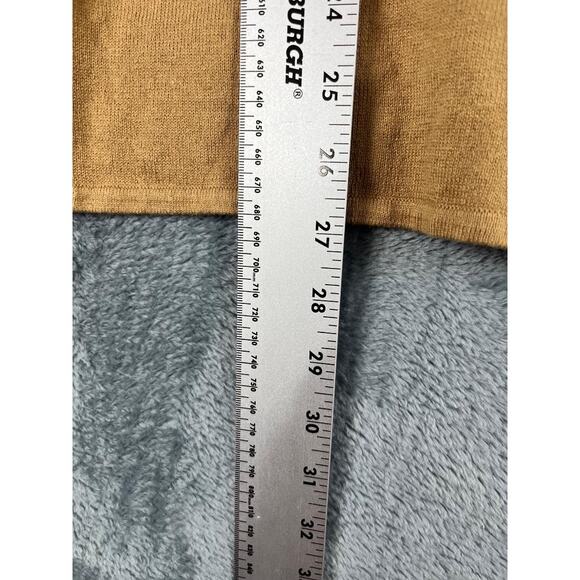 Michael Kors Women's Brown Textured Knit Long Sleeve Sweater Top Size L - Picture 7 of 9